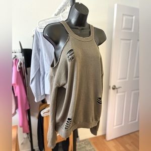 Cute and cozy cut-out sweater